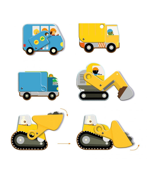 Puzzle Géant Bouwplaats (17 st)