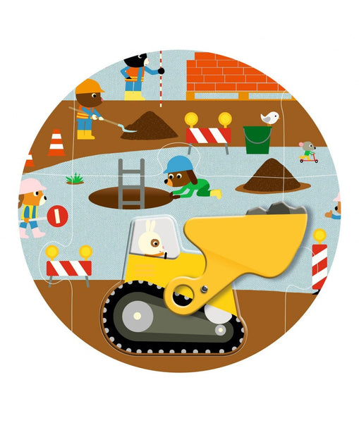 Puzzle Géant Bouwplaats (17 st)