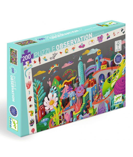 Observatie puzzel  Crazy Town