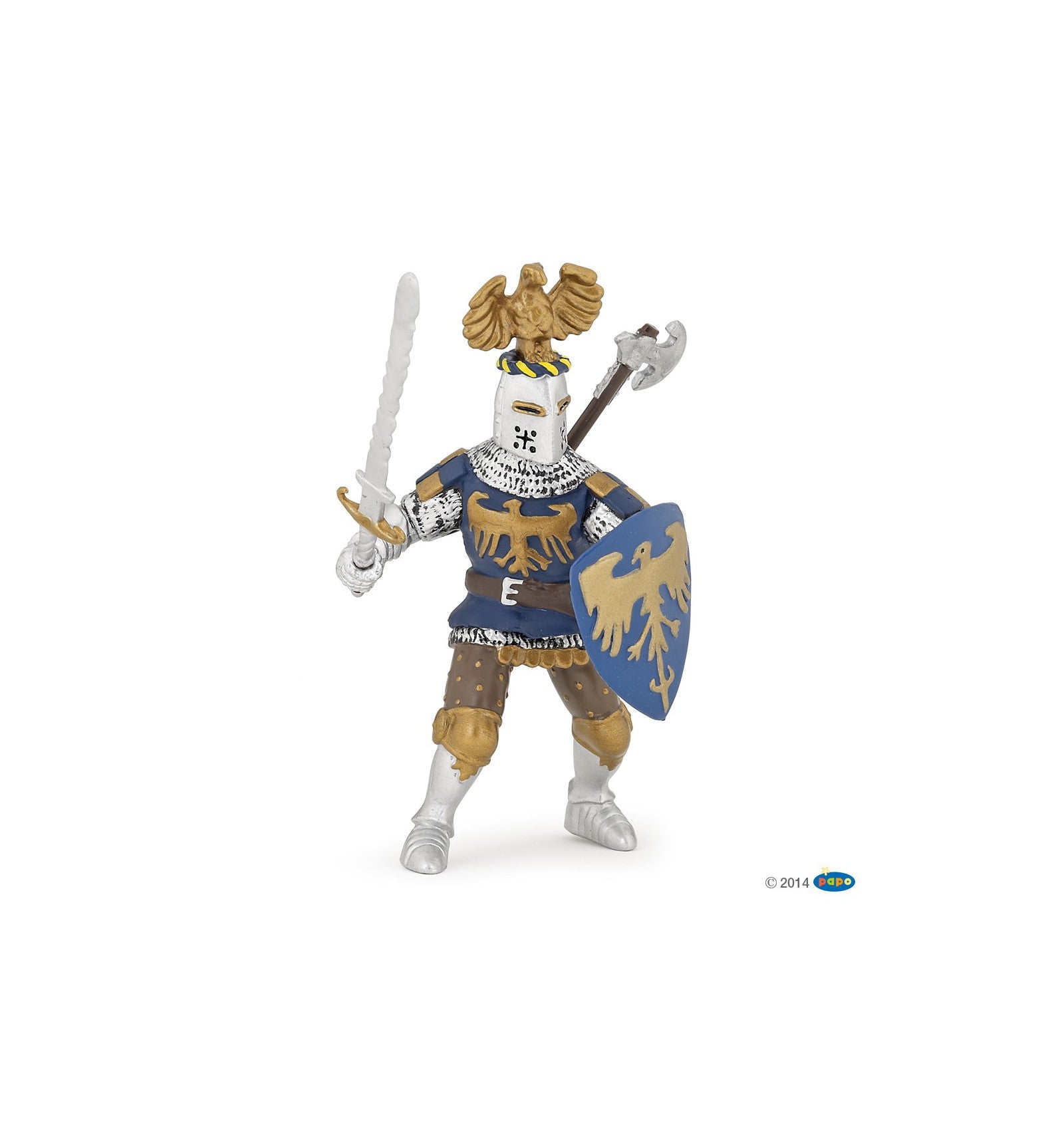 Crested Blue Knight
