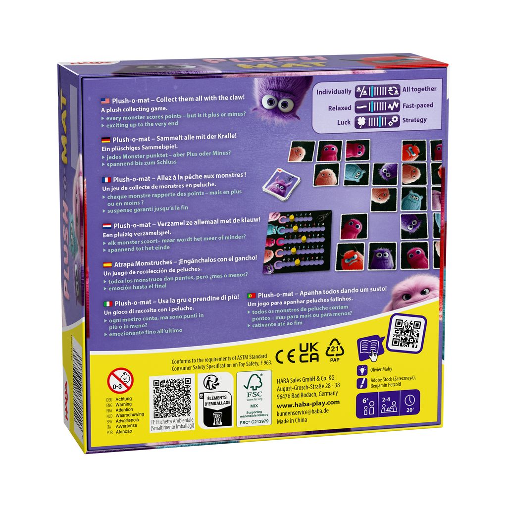 HABA Plush-O-Mat – Tactisch Kaartspel