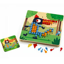 Djeco Mozaïekspel Rigolo