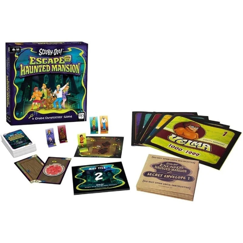 Scooby-Doo Escape from the Haunted Mansion Bordspel