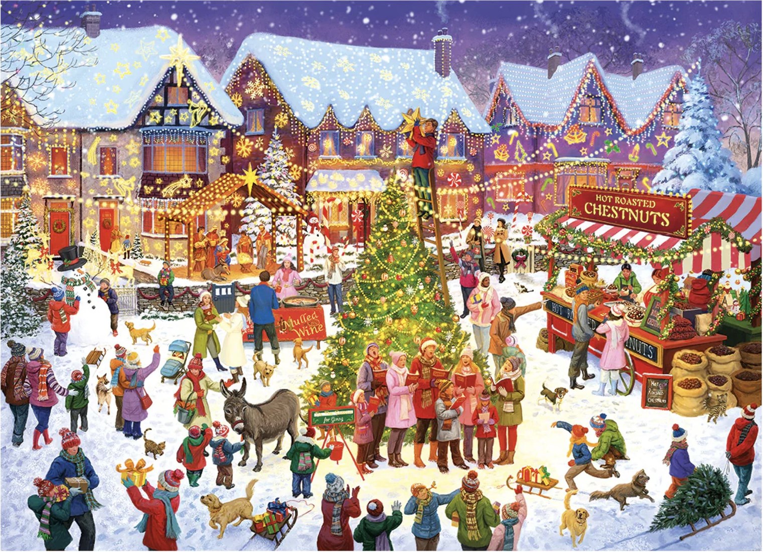 Gibsons The Season of Giving – Limited Edition Kerstpuzzel 1000 stukjes