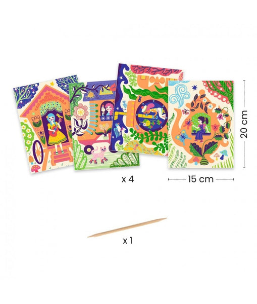 Duocolor krasfolie - Grappige huizen