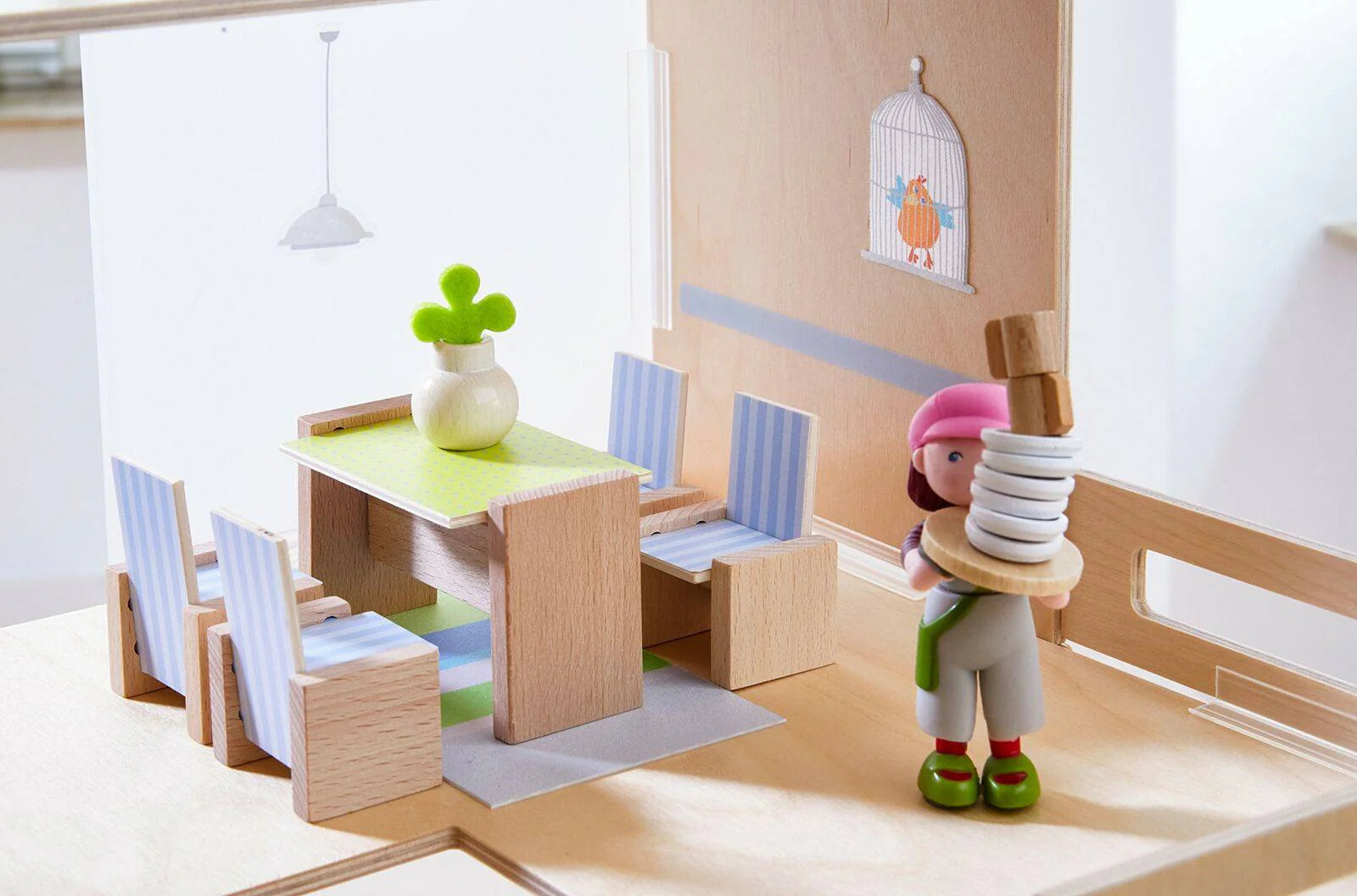 HABA Little Friends Poppenhuismeubel Eetkamer - extra productfoto