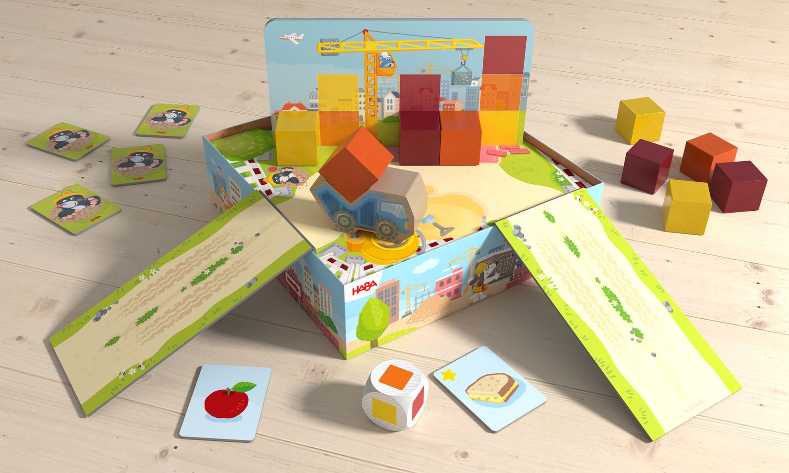HABA Mijn Eerste Spellen – Steen op Steen Bordspel