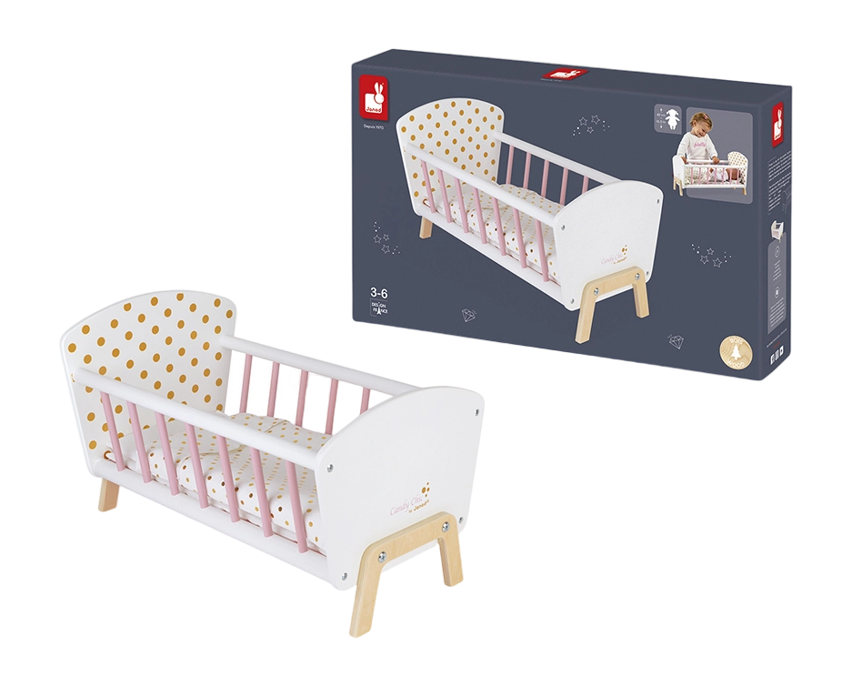Janod Candy Chic - Poppenbed