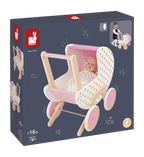 Janod Candy Chic - Poppenwagen