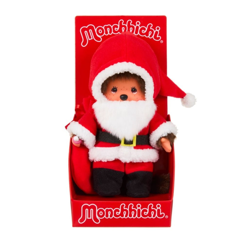 Jongen in kerstmanpak (20cm)