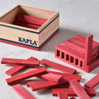 Kapla Kistje met 40 plankjes (rood)