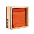 Kapla Kistje met 40 plankjes (oranje)