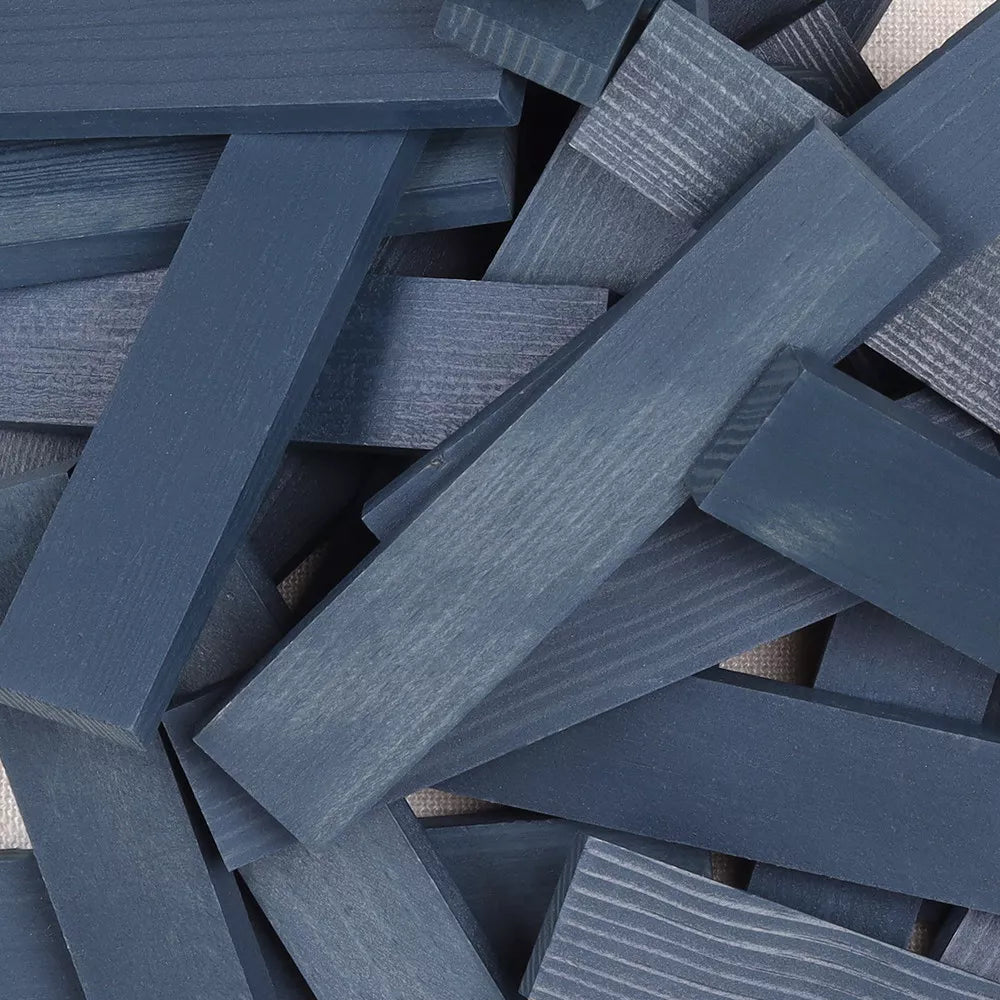 Kapla Kistje met 40 plankjes (donkerblauw)