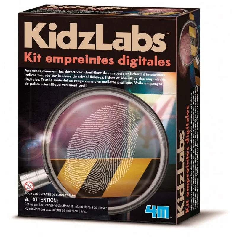 4M Kit empreintes digitales ( Vingerprinten- Franse doos)
