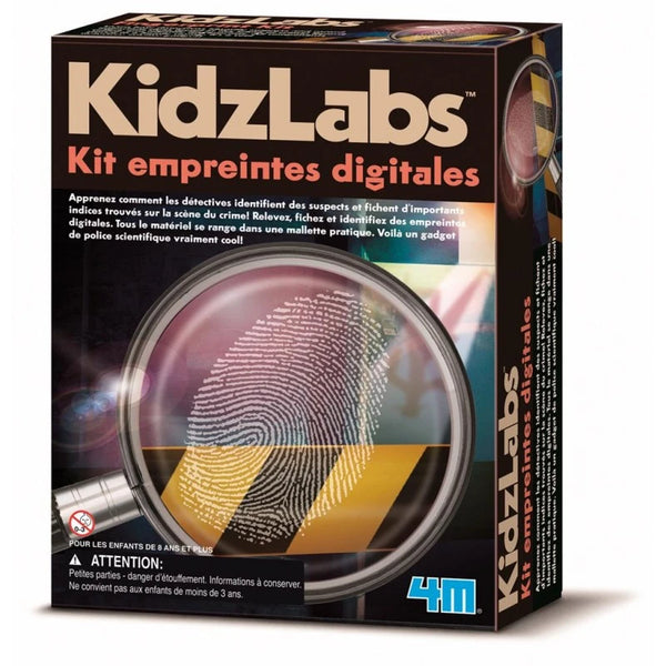 4M Kit empreintes digitales ( Vingerprinten- Franse doos)