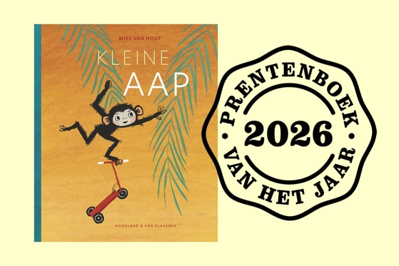 Kleine aap - Prentenboek van het Jaar 2026