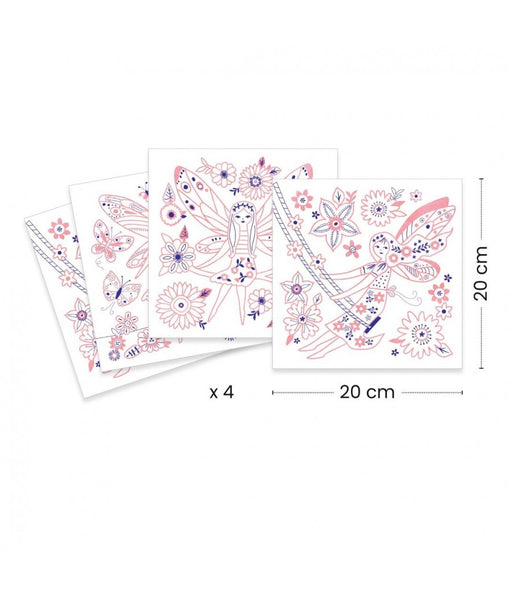 Glinsterende kleurplaten - Kleine vleugels
