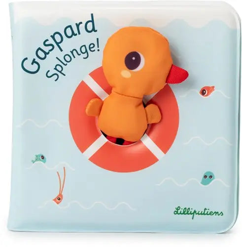 Lilliputiens - Gaspard sponge magisch badboek