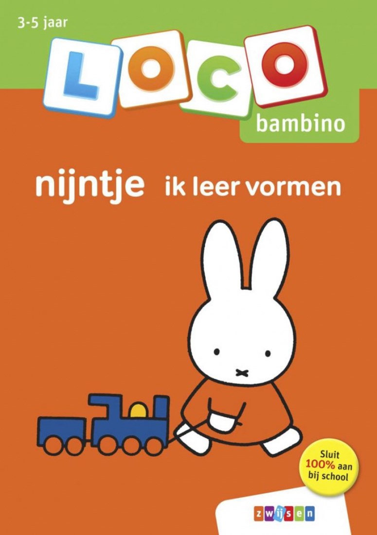 Loco Bambino oefenboekje - Nijntje ik leer vormen