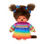 Meisje in regenboogjurk (20cm)