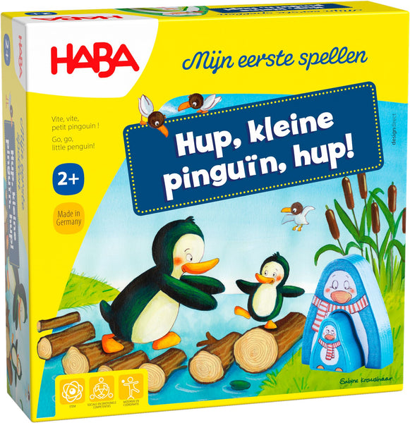 Mijn eerste spellen - Hup, kleine pinguïn, hup!