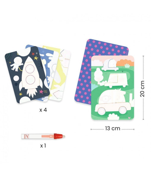 Magische kleuren - Onderweg