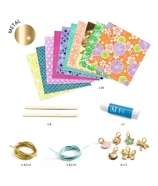 Do It Yourself Paper Beads and bracelets to create