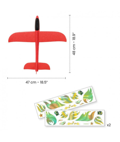 Zweefvliegtuig Brandweer (48 cm)