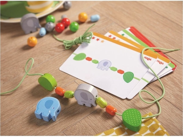 Haba Rijgspel Olifanten