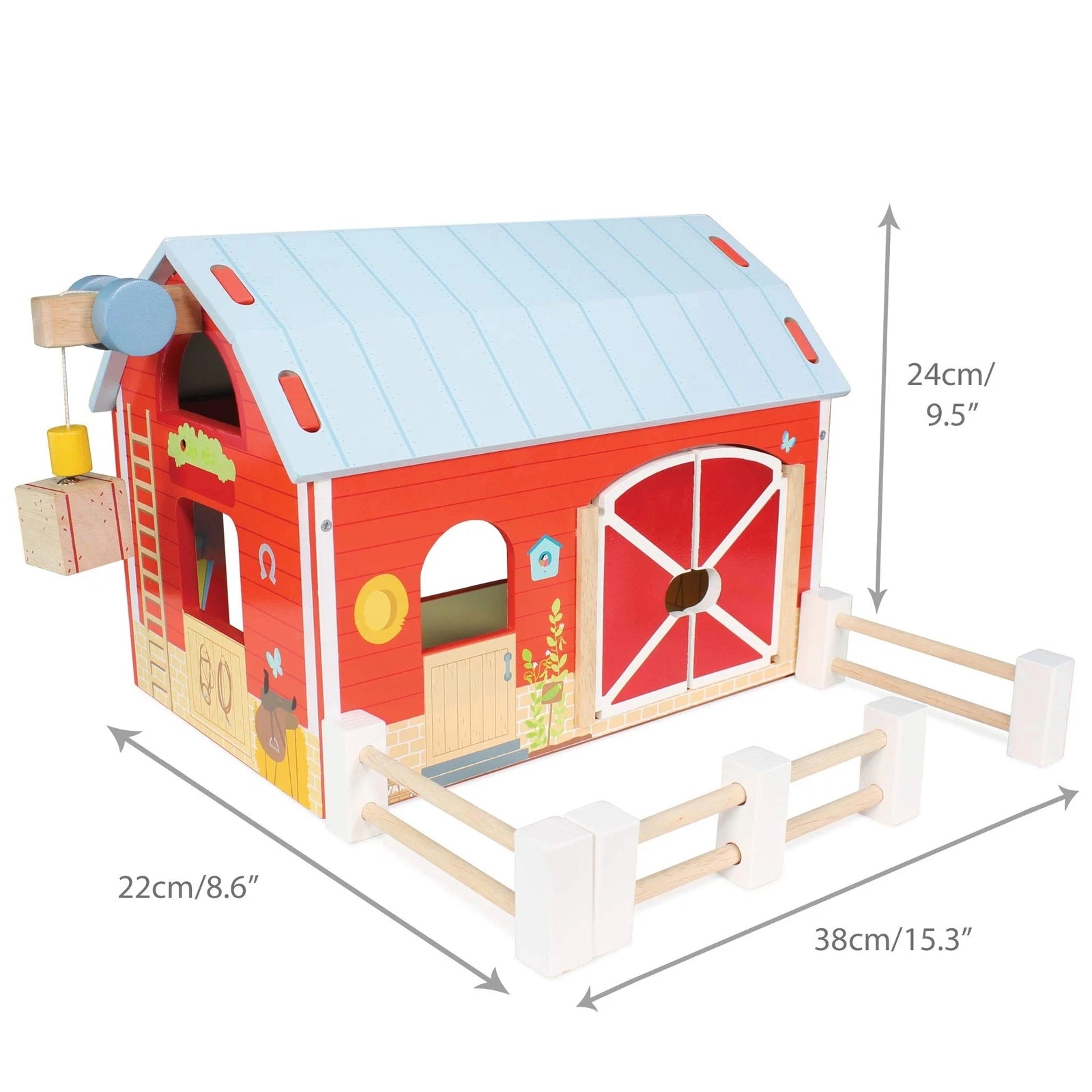 Le Toy Van - Rode Boerderij schuur
