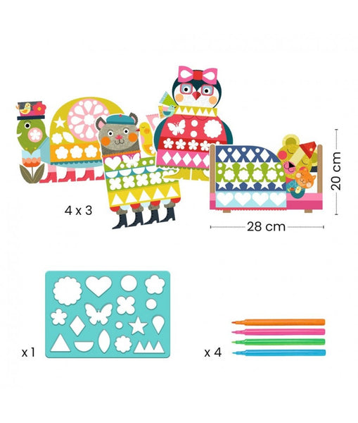 Djeco Sjablonen maken