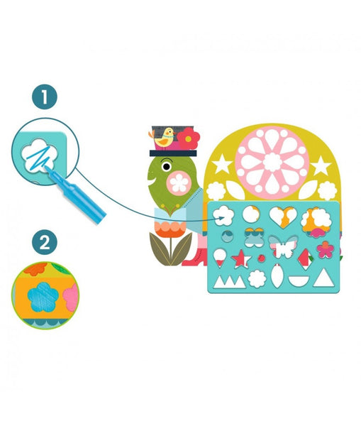 Djeco Sjablonen maken