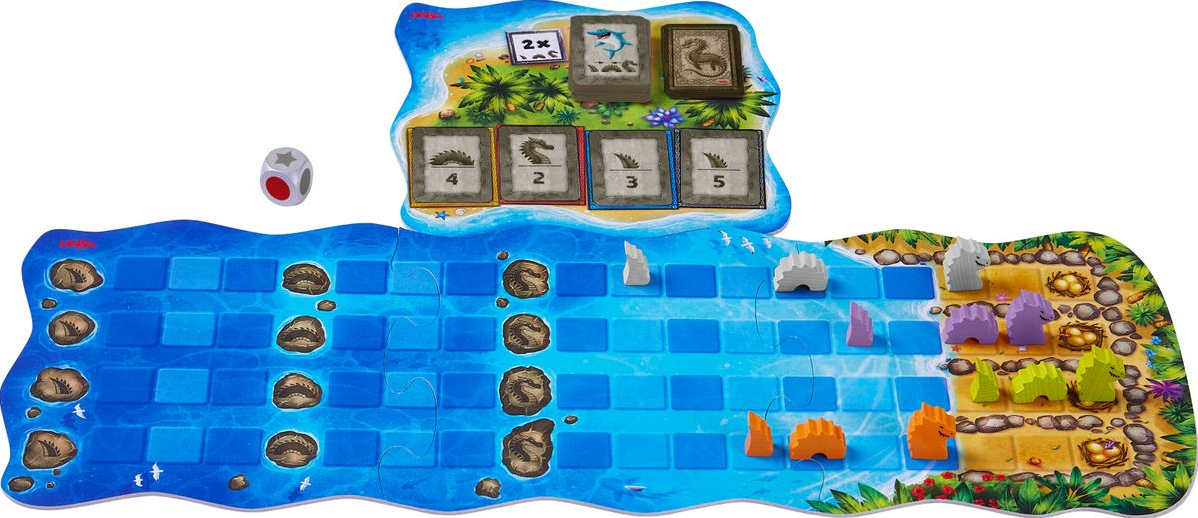 HABA Waterdraken – Dobbelspel Bordspel