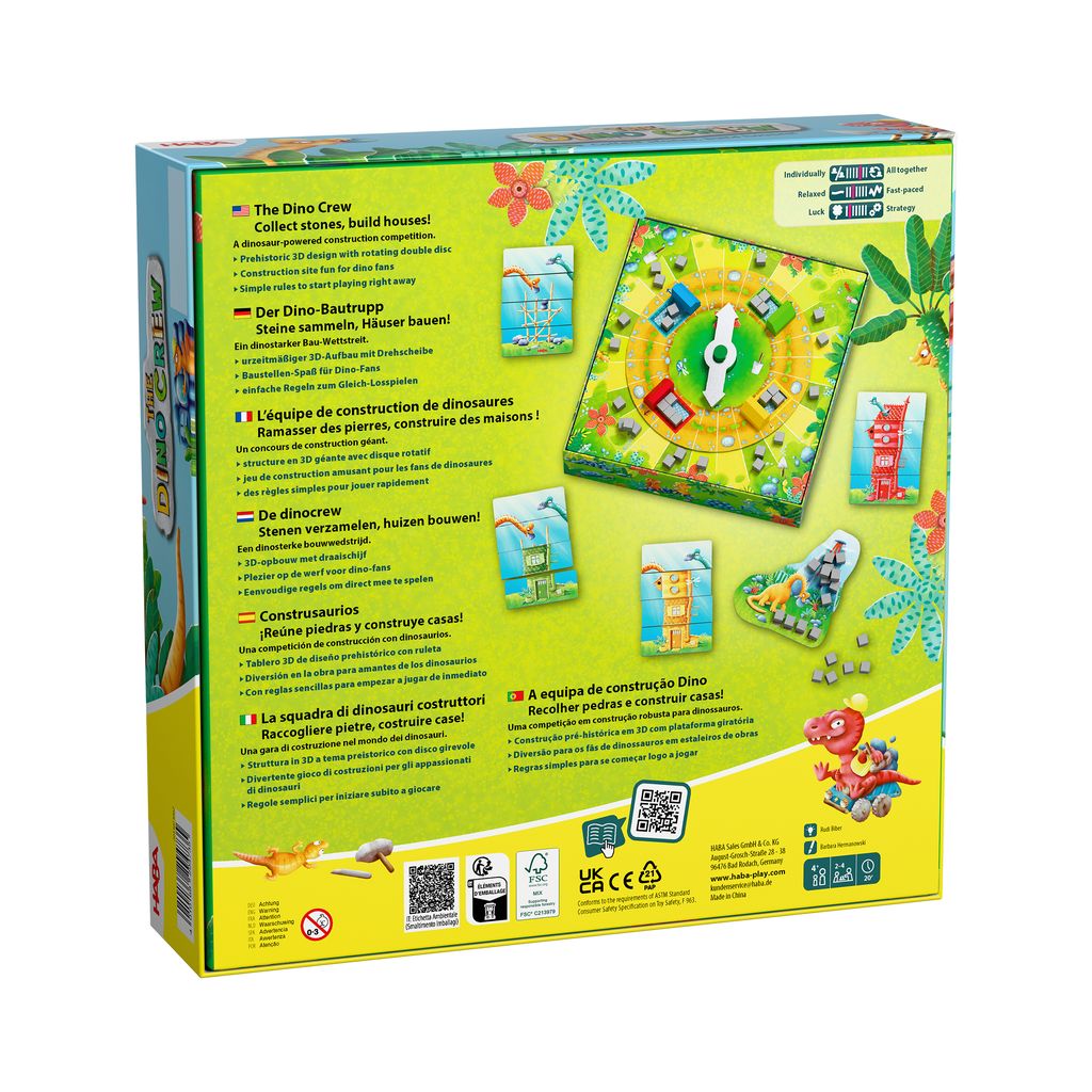 HABA The Dino Crew – Bouwspel Bordspel