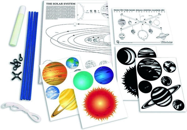 4M Kidzlabs Bouwset Zonnestelselmobiel