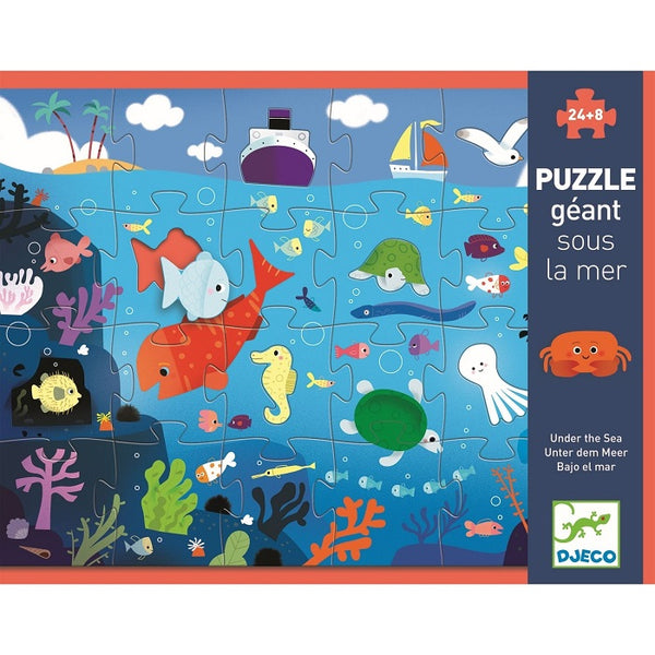 Djeco Giant Puzzle - Under Under the Sea
