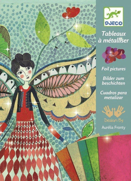 Djeco Schilderijtjes metalliseren. Vuurvliegjes