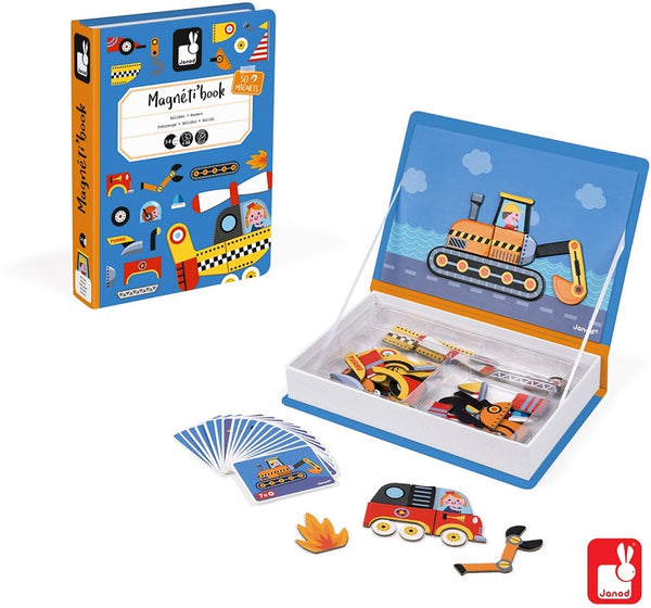 Janod Magnetibook - Racers