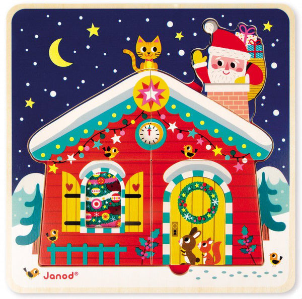 X-mas - 3 lagen puzzel - Kerstavond