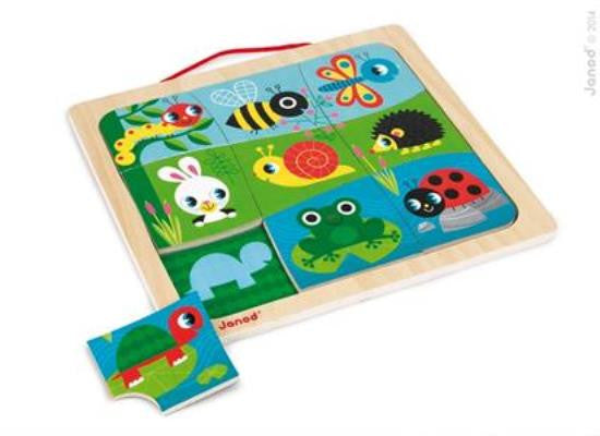 Janod Magneetpuzzel Tuin