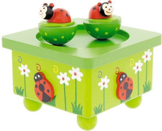 Muziekdoos Lieveheersbeestje blaadje