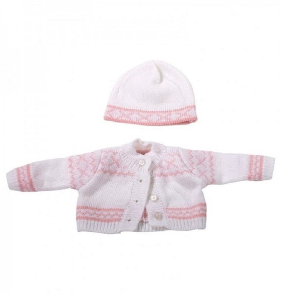 Götz BC Knitted ensemble, Pink Norway (30-33 cm)