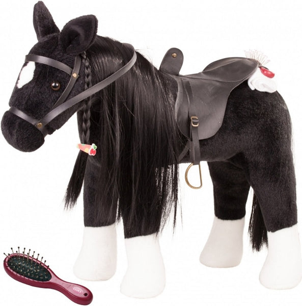 Combing Horse Rappe, max. 52 cm