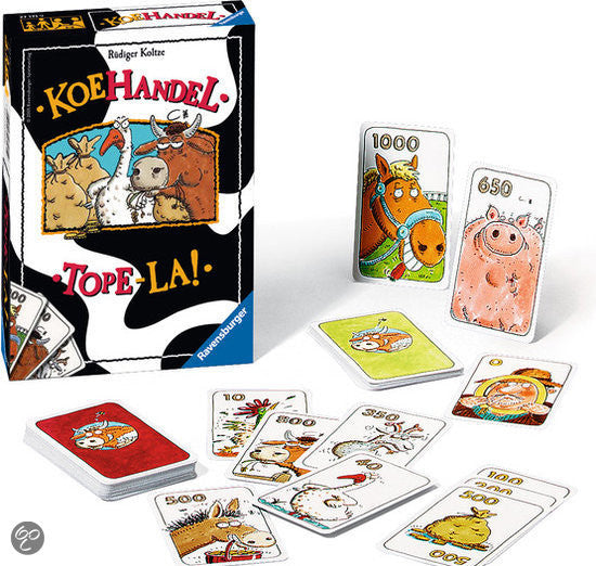Ravensburger Koehandel - Kaartspel