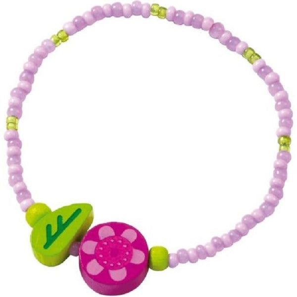 Haba Armband Pinksterroos