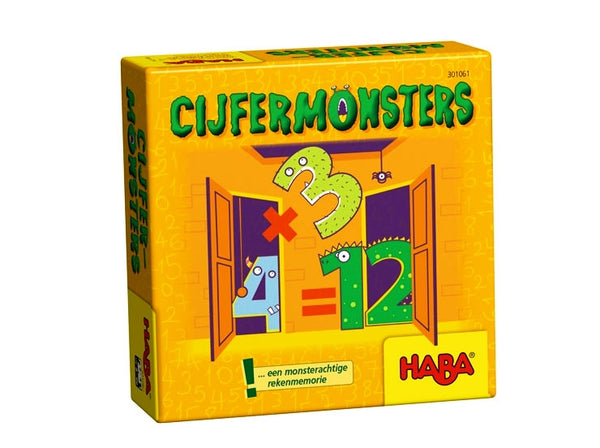 Haba Supermini Spel Cijfermonsters