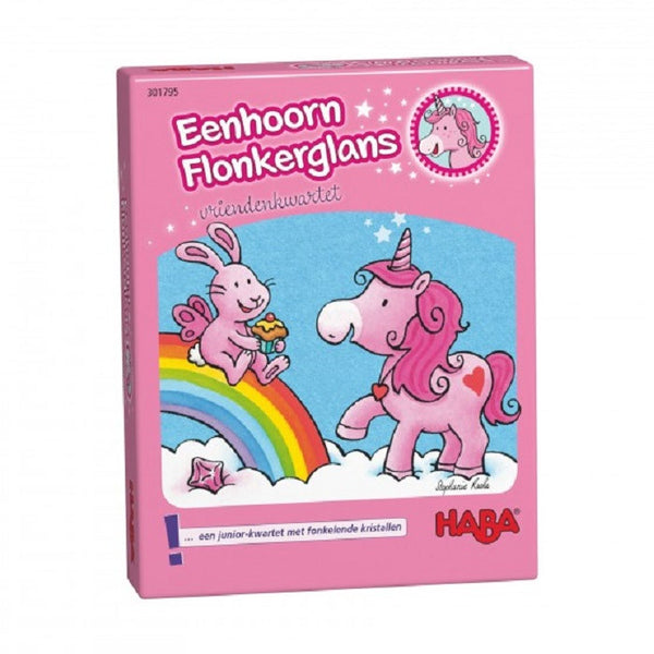 Haba Eenhoorn Flonkerglans Vriendenkwartet