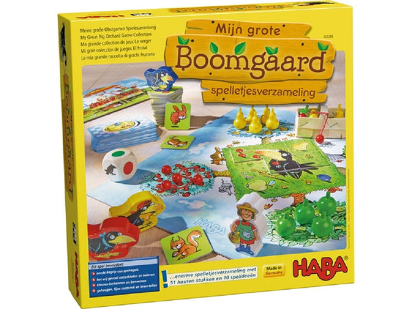 Haba Mijn grote Boomgaard spelletjesverzameling