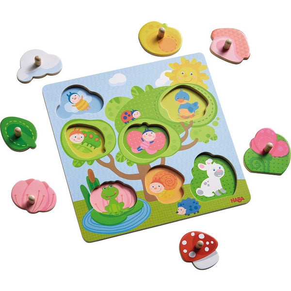 Inlegpuzzel - Dierenverstoppertje