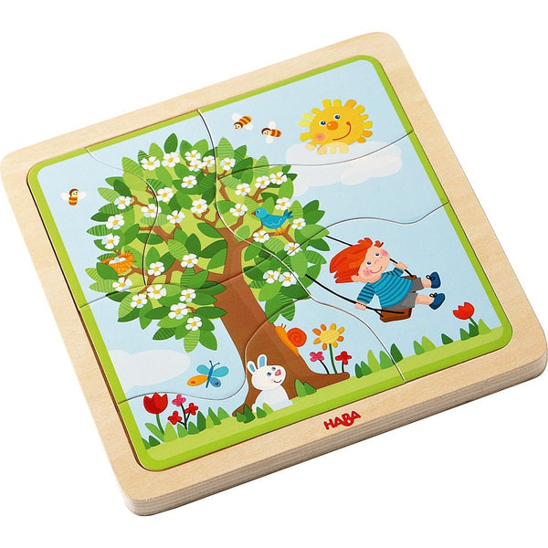 Haba Houten Puzzel Mijn favoriete seizoen